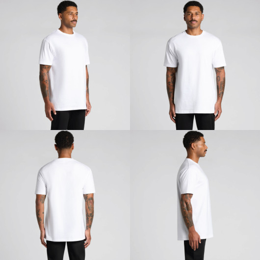 AS Colour Block Tubular Tees Model Angles